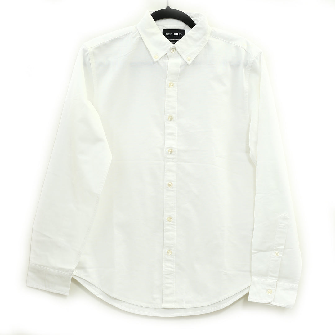 bonobos white dress shirt Bonobos White Seersucker Polka Dot Print Stretch Short Sleeve Shirt Taelor.Style