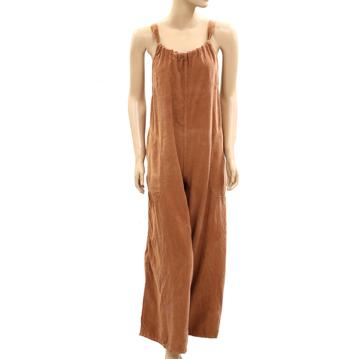 Free People We The Free Freebird Cord Jumpsuit