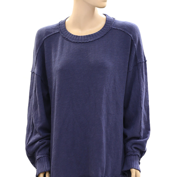 Pilcro Anthropologie Oversized Sweatshirt Top