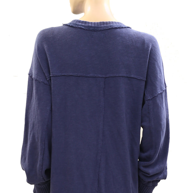 Pilcro Anthropologie Oversized Sweatshirt Top