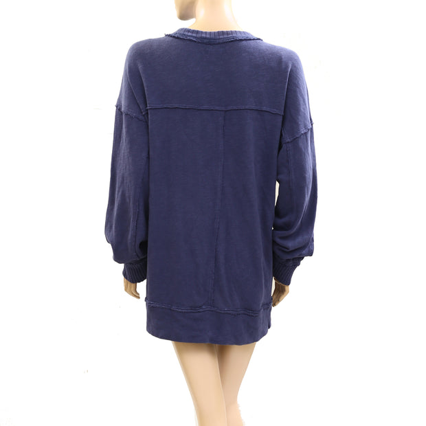 Pilcro Anthropologie Oversized Sweatshirt Top