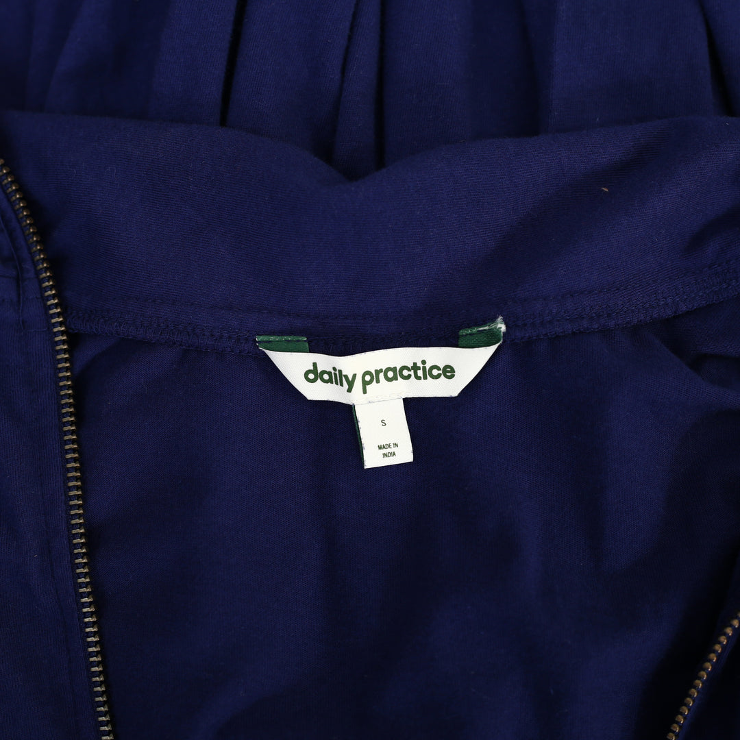 Daily Practice By Anthropologie Taylor Long-Sleeve Zip-Front Mini Dress