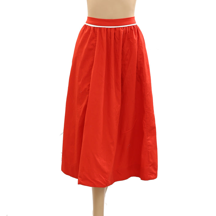 Free People Candy Cane Lane Women's Midi Skirt