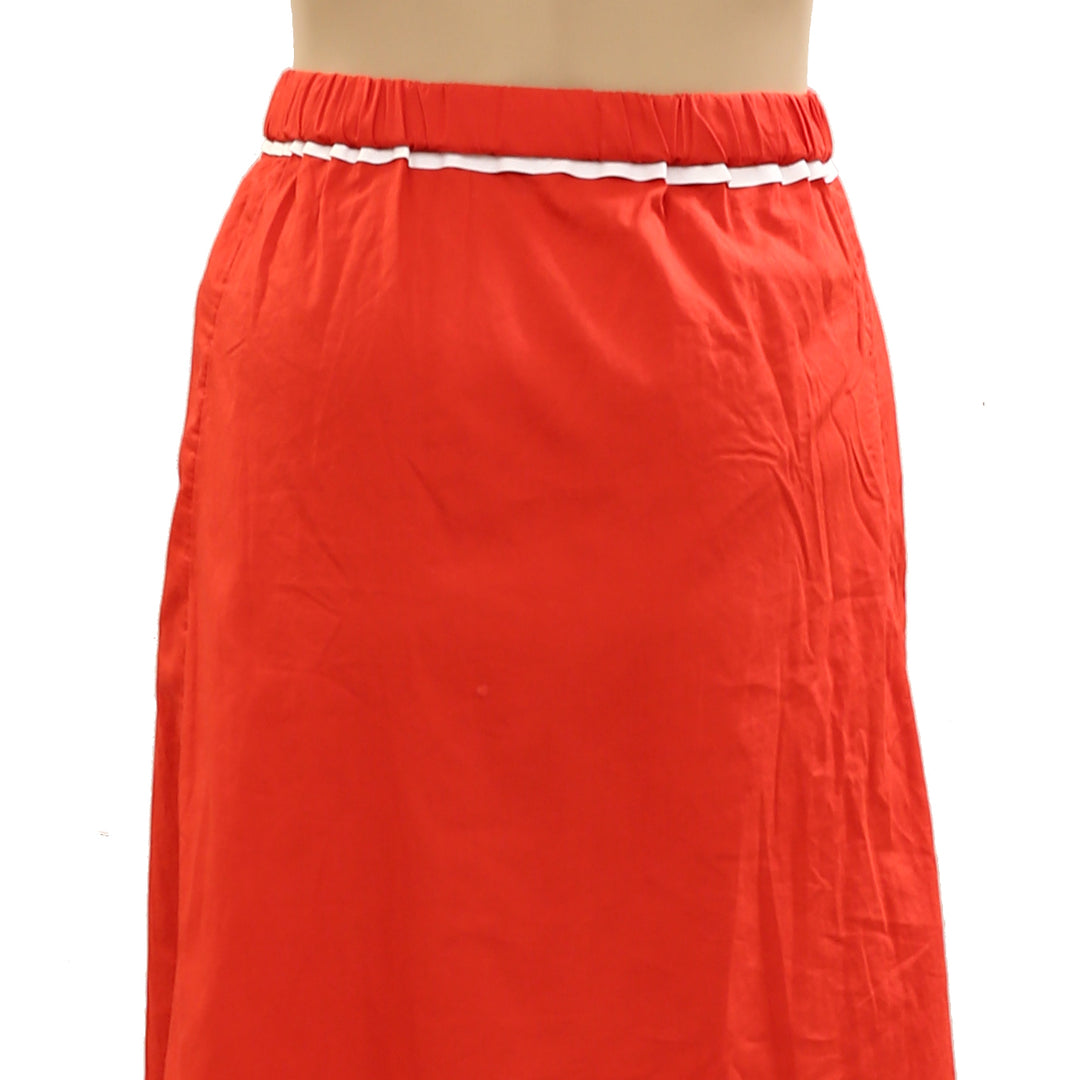 Free People Candy Cane Lane Women's Midi Skirt