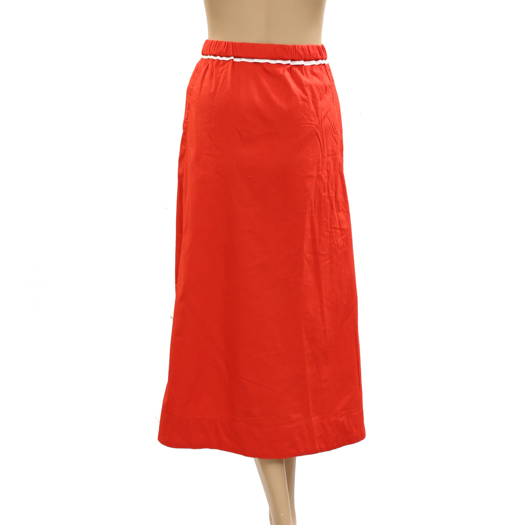 Free People Candy Cane Lane Women's Midi Skirt