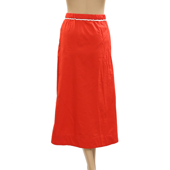 Free People Candy Cane Lane Women's Midi Skirt