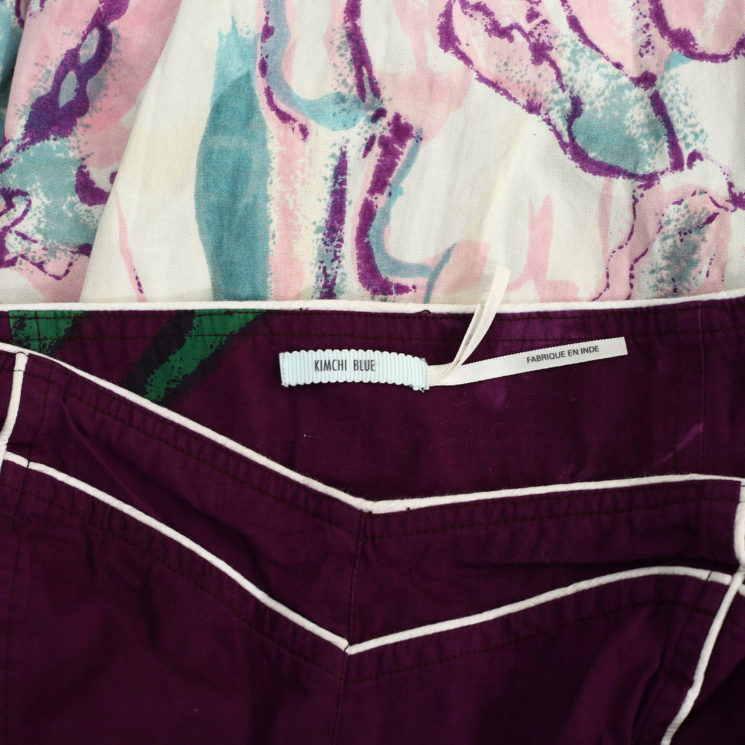 Kimchi Blue Urban Outfitters Printed Tube Mini Dress