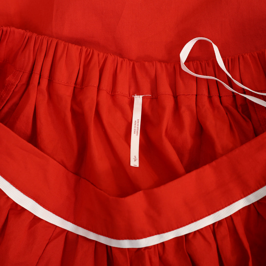 Free People Candy Cane Lane Women's Midi Skirt