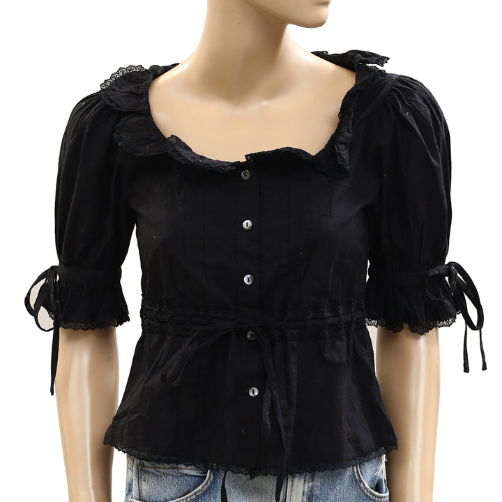 Sandy Liang Melon Blouse Top