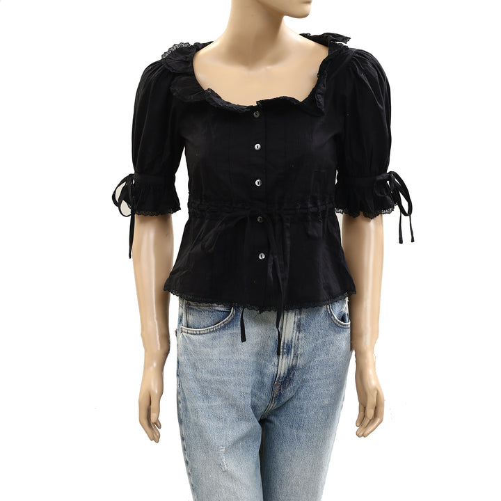 Sandy Liang Melon Blouse Top