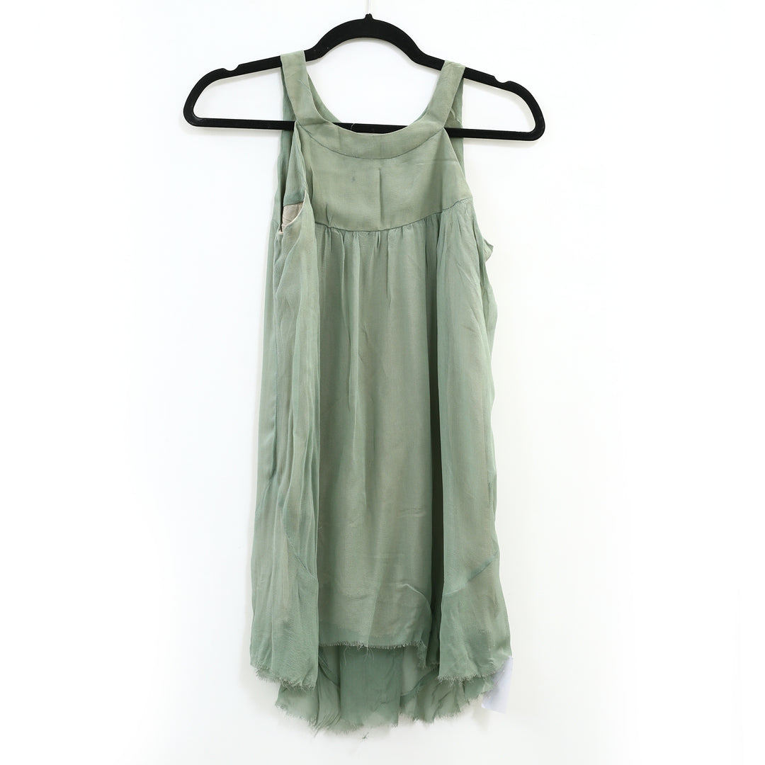 Saivana Anthropologie Green Tunic Tank Top