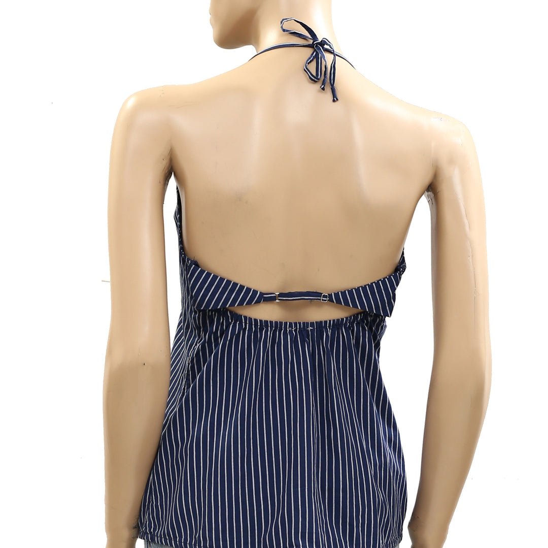 Anthropologie LyreBird Cotton Tie-Front Vest