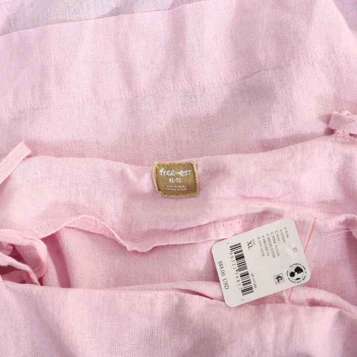 Free People Free-est Sightseer Linen Cami Tunic Top