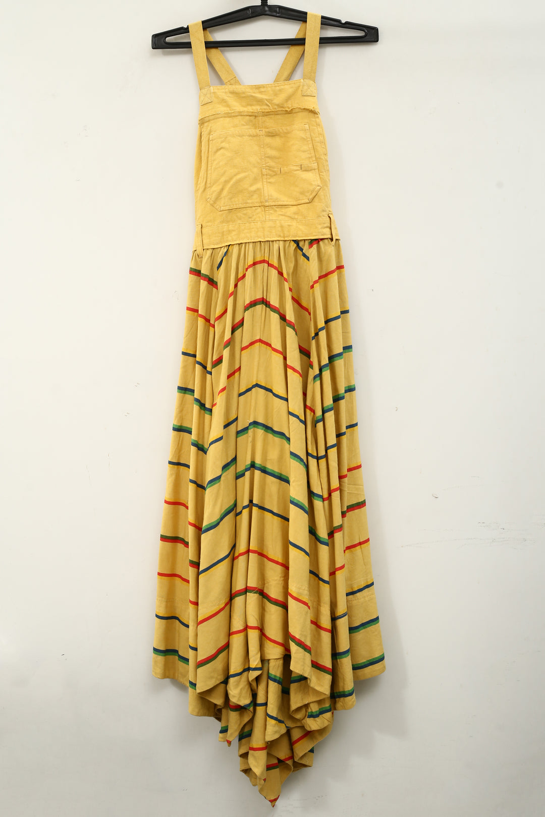 Free People Midi Dress Striped Printed