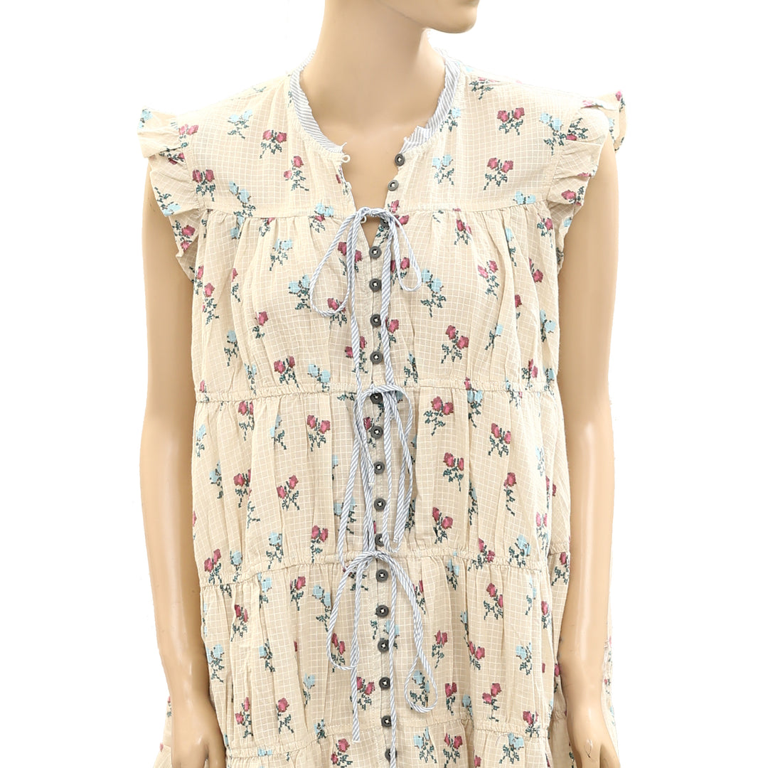 Free People Sundown Tunic Mini Dress