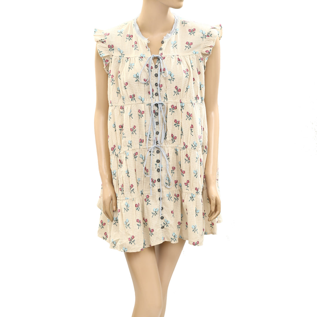 Free People Sundown Tunic Mini Dress