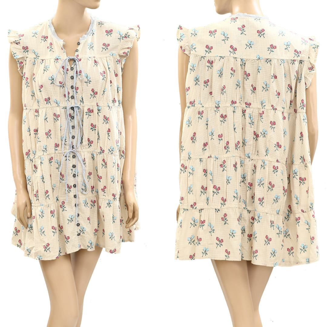 Free People Sundown Tunic Mini Dress