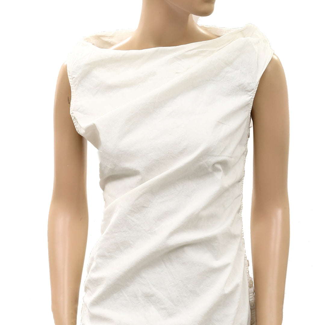 Free People Free-Est So Far Summer Stretch Linen Mini Dress