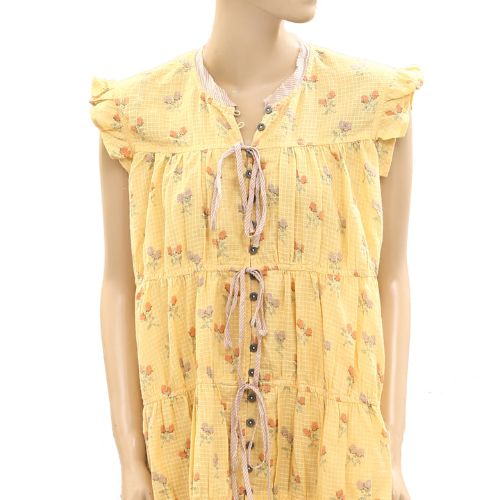 Free People Sundown Tunic Mini Dress