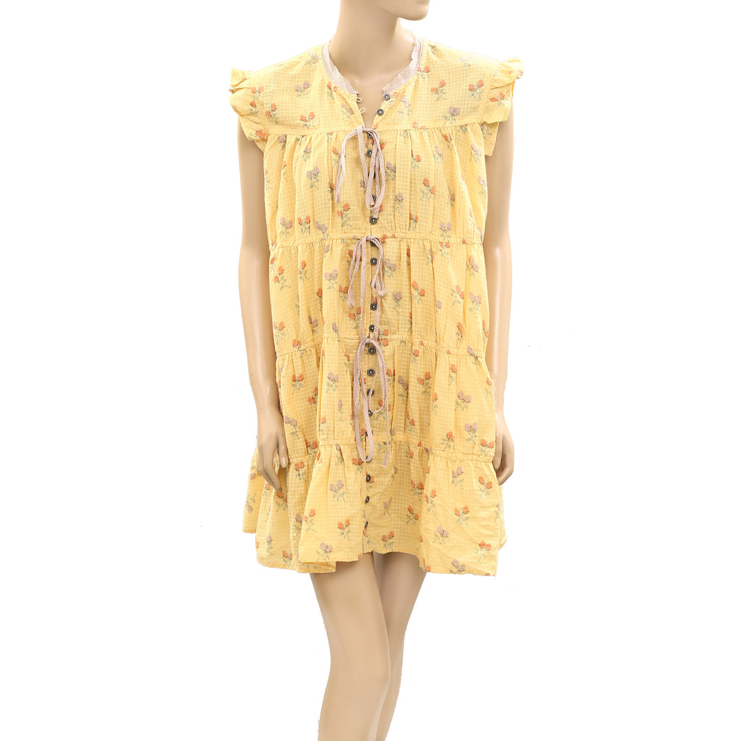 Free People Sundown Tunic Mini Dress