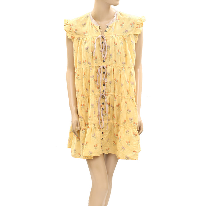 Free People Sundown Tunic Mini Dress