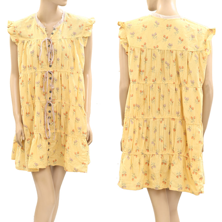 Free People Sundown Tunic Mini Dress