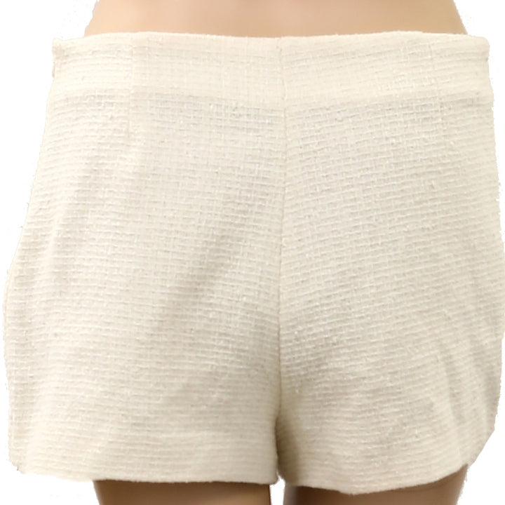 Zara Textured Tweed Mini Skort