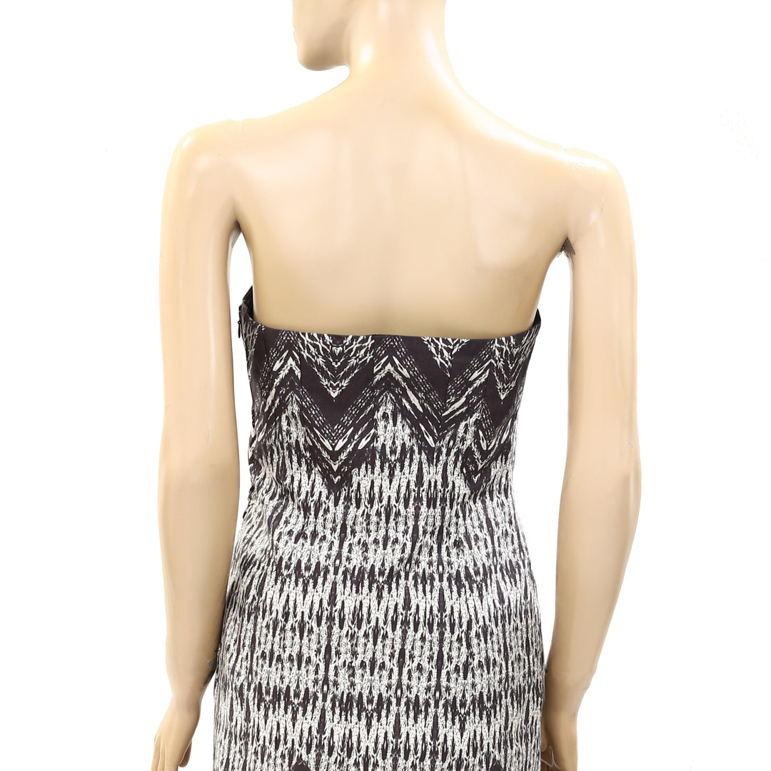 Ecote Urban Outfitters Printed Tube Mini Dress