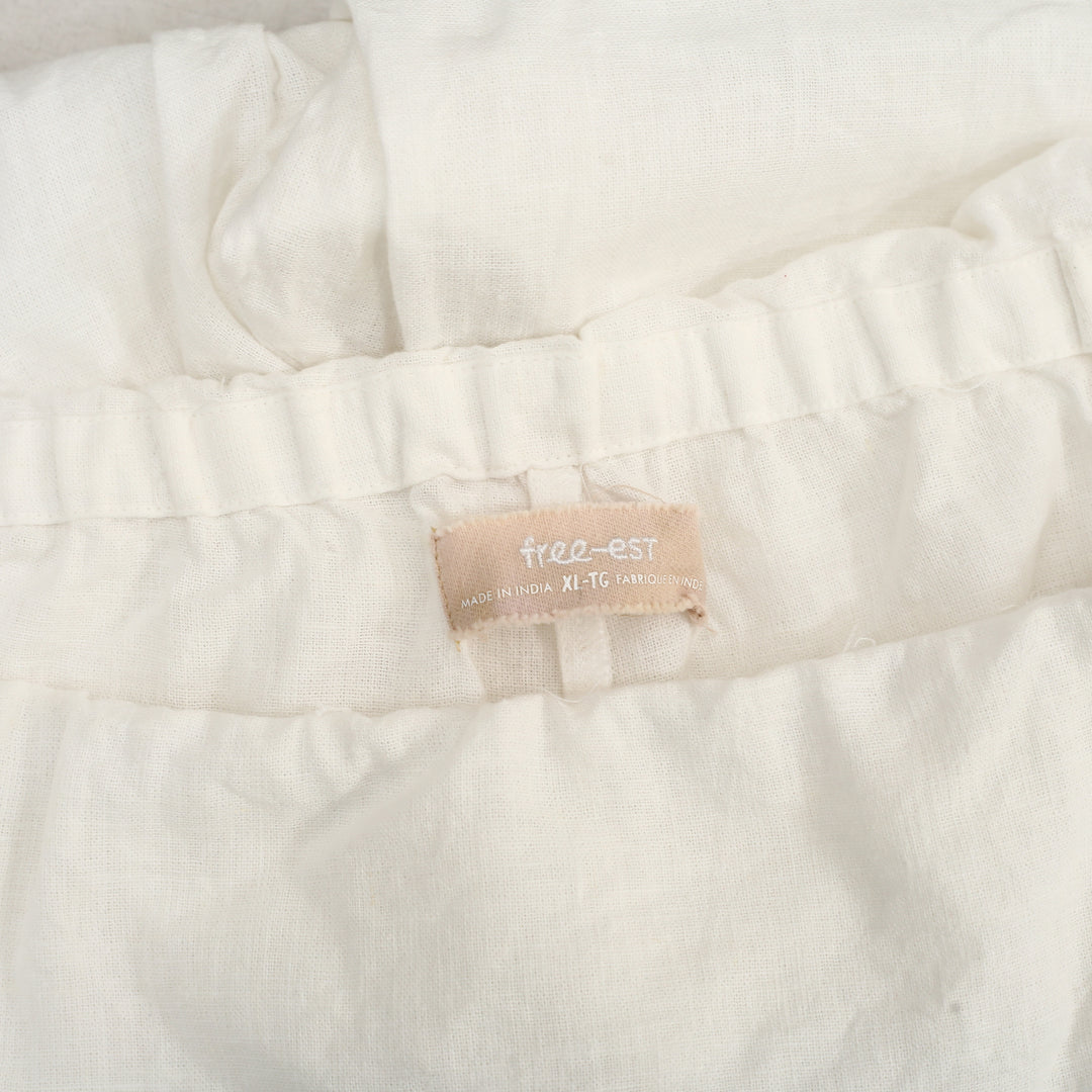 Free People Free Est Aqualuna Linen Skants