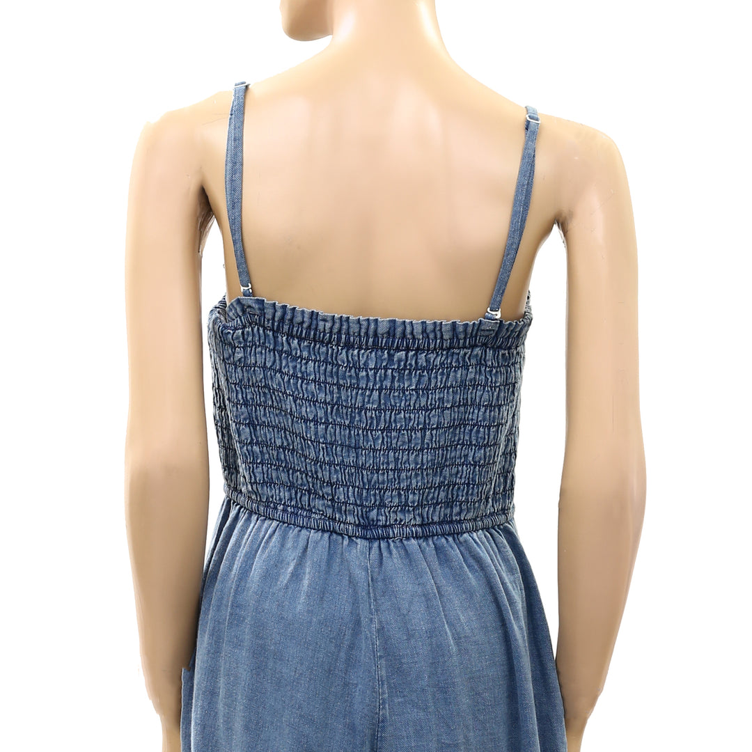 Anthropologie Pilcro 缩褶连衣连身裙