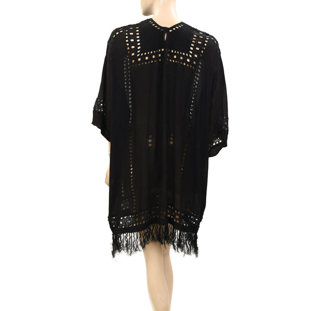 Etoile Isabel Marant Enery Black Mini Dress