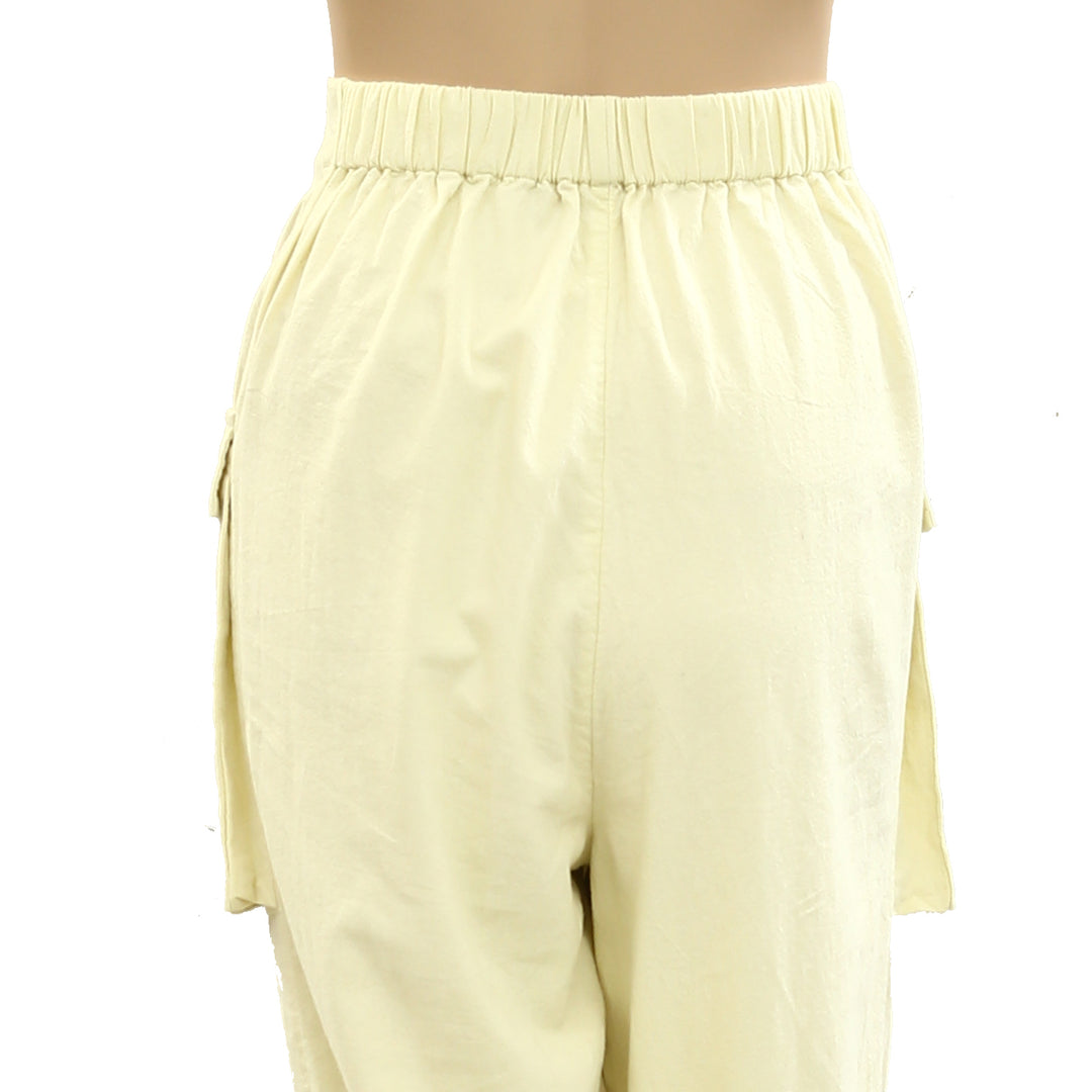 Free People Utility Cargo Jogger Trousers Pants