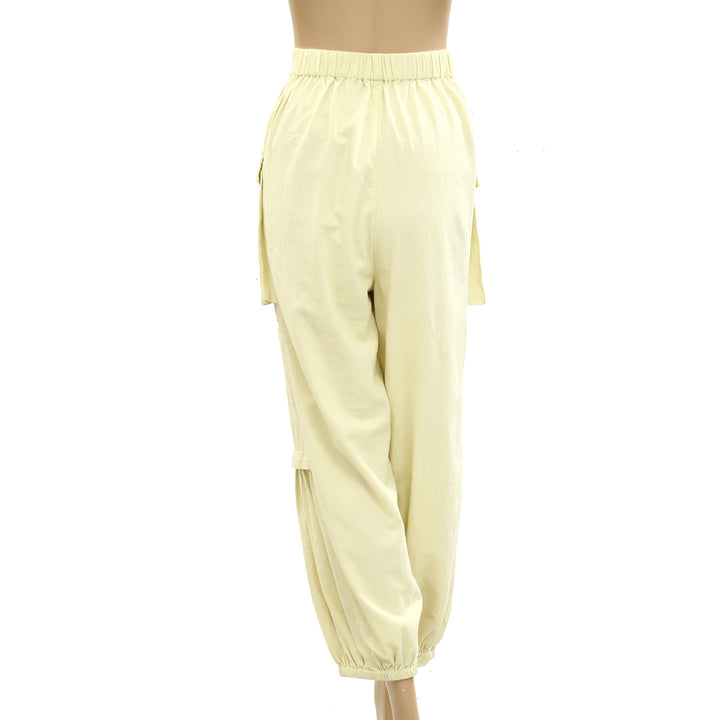 Free People Utility Cargo Jogger Trousers Pants