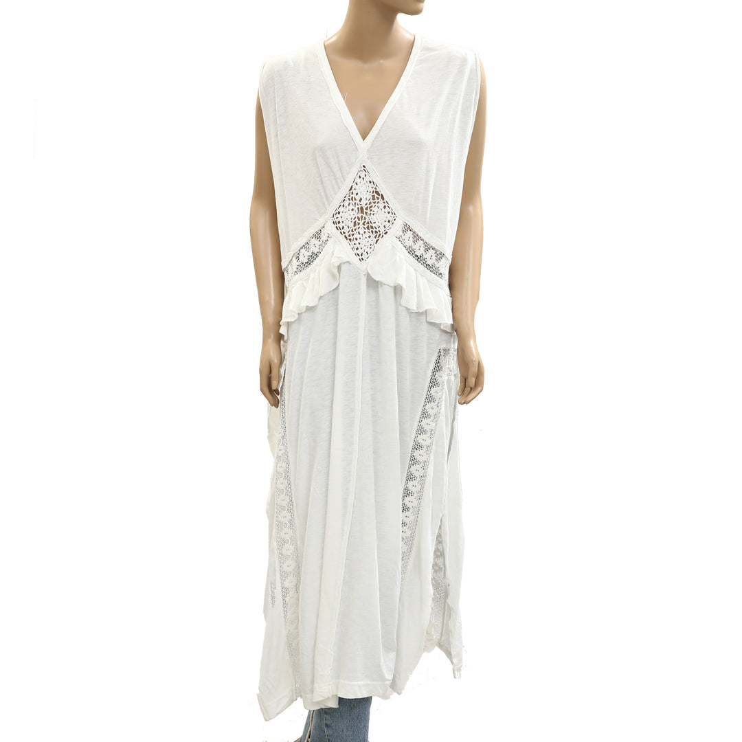 Willow Maxi Top by Free People in Blue, Size: S Willow Maxi Top by Free People in Blue, Size: S
