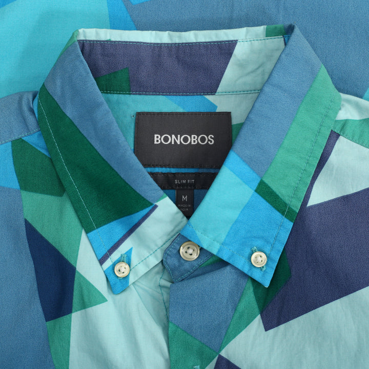 Bonobos Riviera Geo Print Short Sleeve Men's Shirt