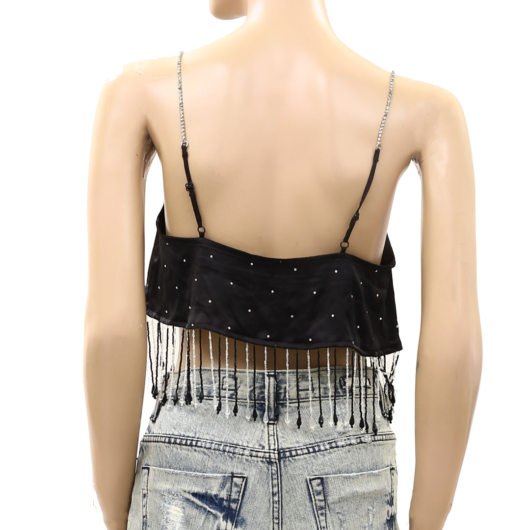 Urban Outfitters UO Milina Beaded Embellished Cami Top