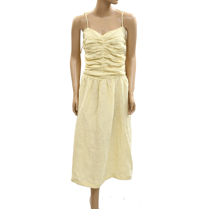 Nelle Atelier The Caroline Drop Waist Maxi Dress