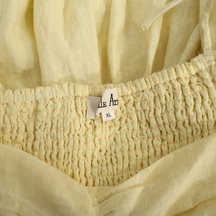 Nelle Atelier The Caroline Drop Waist Maxi Dress