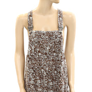 Free People Hanson Apron Midi Dress