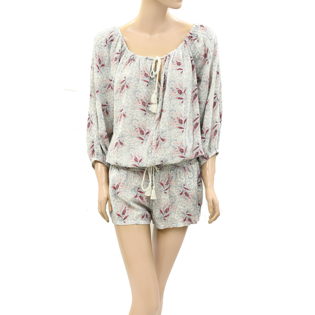 Denim & Supply Ralph Lauren Paisley Printed Romper Dress