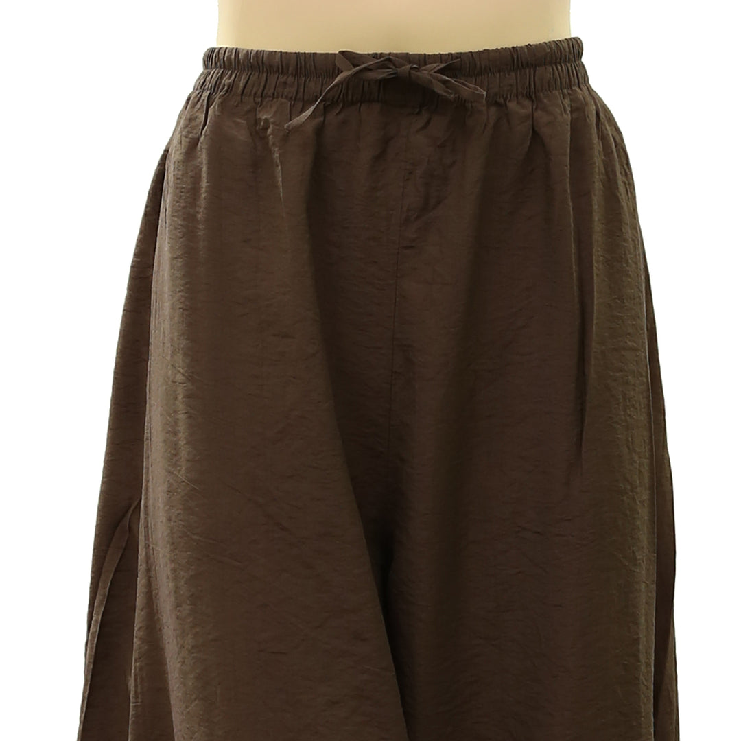 By Anthropologie Reverie Lace Trim Tapered Pants