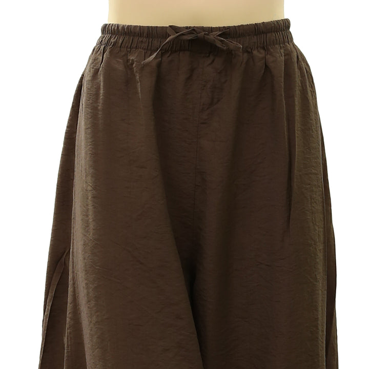 By Anthropologie Reverie Lace Trim Tapered Pants
