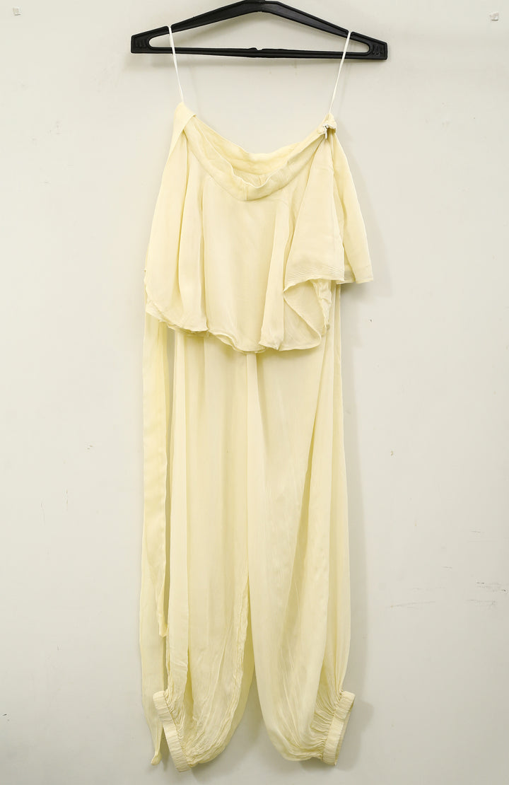Free People Tongue Tied Sheer Balloon Pants