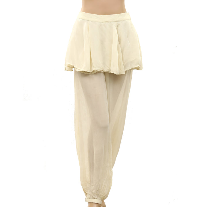 Free People Tongue Tied Sheer Balloon Pants