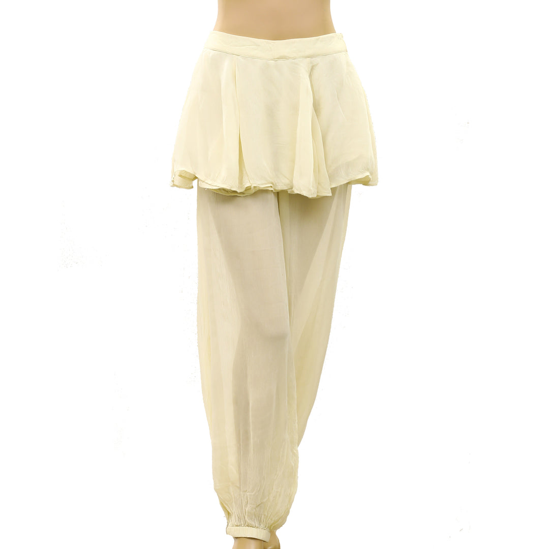 Free People Tongue Tied Sheer Balloon Pants