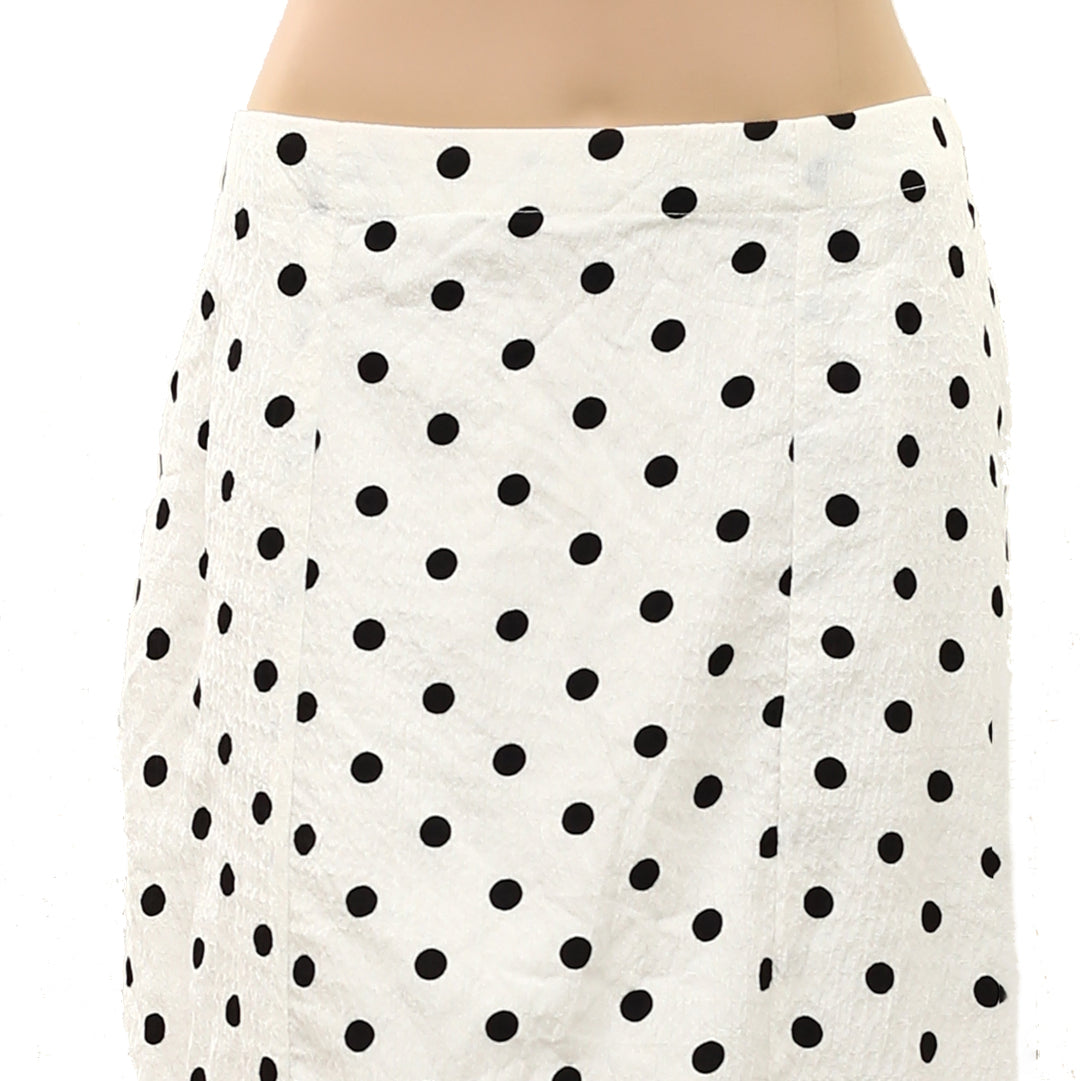 Anthropologie Maeve Godet Flare Midi Skirt