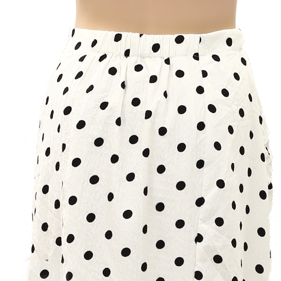 Anthropologie Maeve Godet Flare Midi Skirt