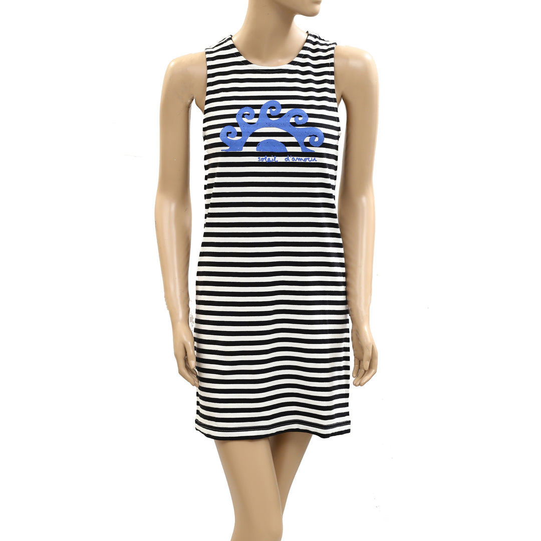 Anthropologie Celandine x Agathe Marty Graphic Mini Dress