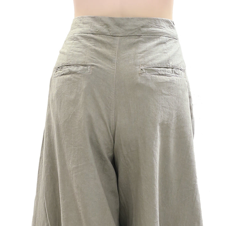 Free People Tegan Washed Barrel Trousers Pants