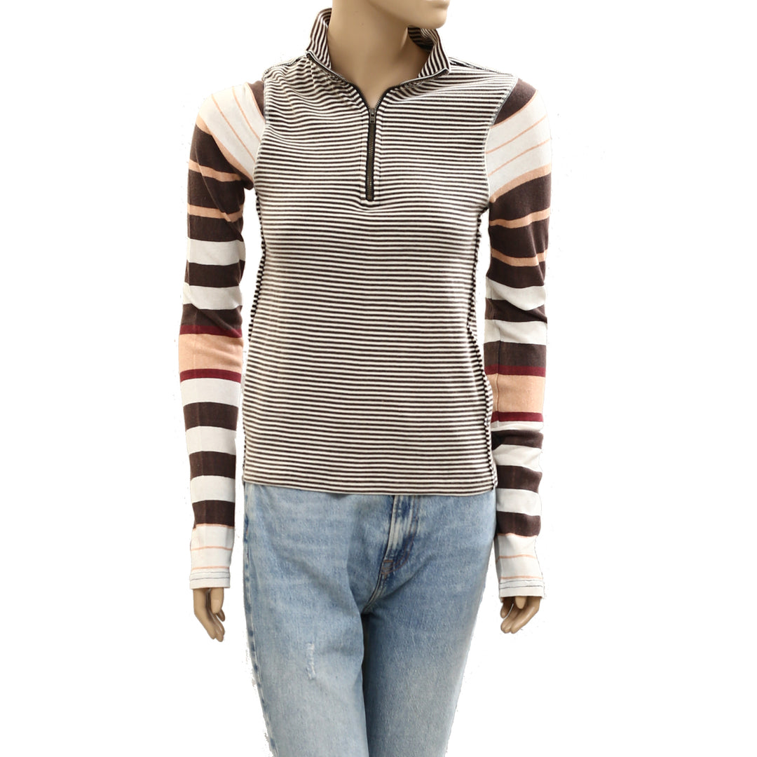 Free People We The Free Avery Long Sleeve Blouse Top